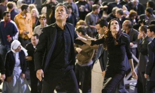 Tom Hanks et Ayelet Zurer