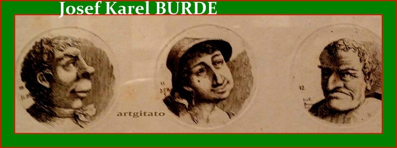 Josef Karel Burde Caricatures 3