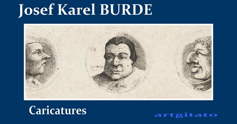 Josef Karel Burde Caricature 1