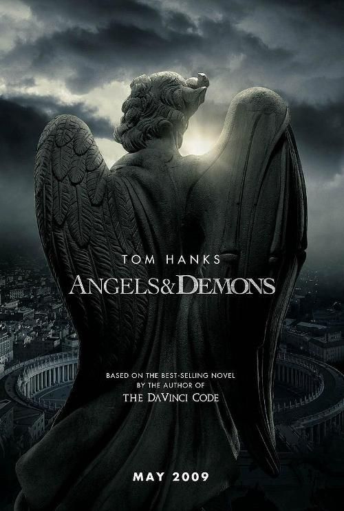 Anges et Démons. La première affiche