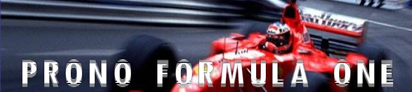 Pronos Formula One