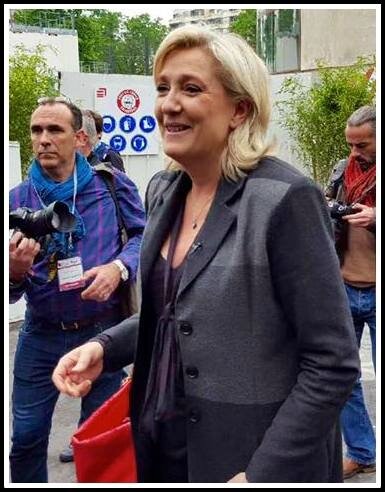 Comment Marine Le Pen compte remettre le Front National en ordre de marche Marine Salon AMF 2016