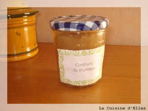 Confiture de pommes Confiture de pommes