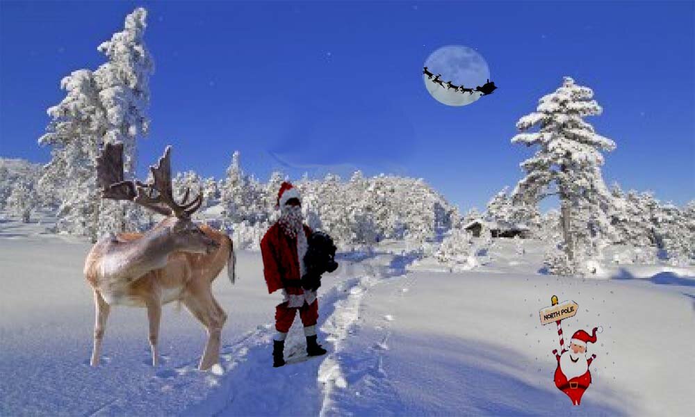 Père Noël pôle Nord