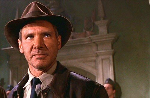 Harrison Ford dans Indiana Jones & la dernière croisade