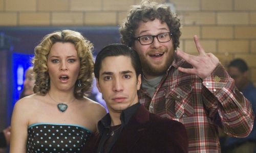 Seth Rogen, Justin Long et Elizabeth Banks