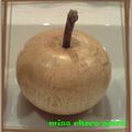 fruits en tournage sur bois