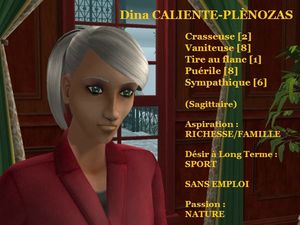 Dina CALIENTE-PLENOZAS