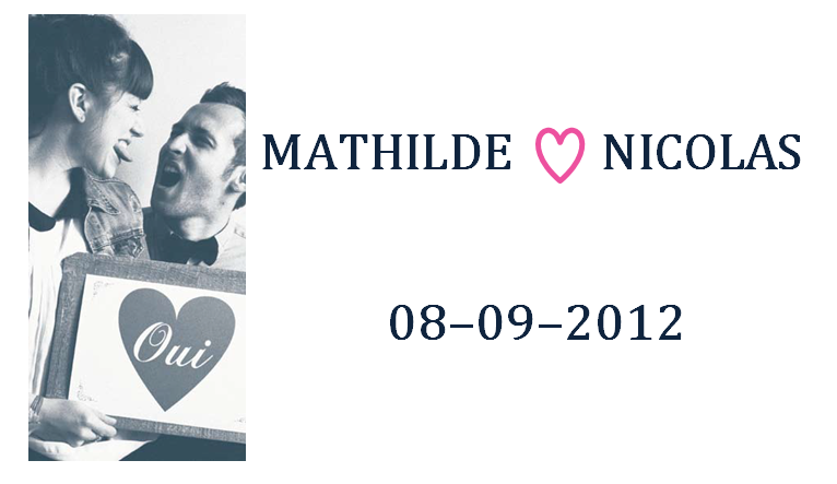 Mathilde & Nicolas 08-09-12