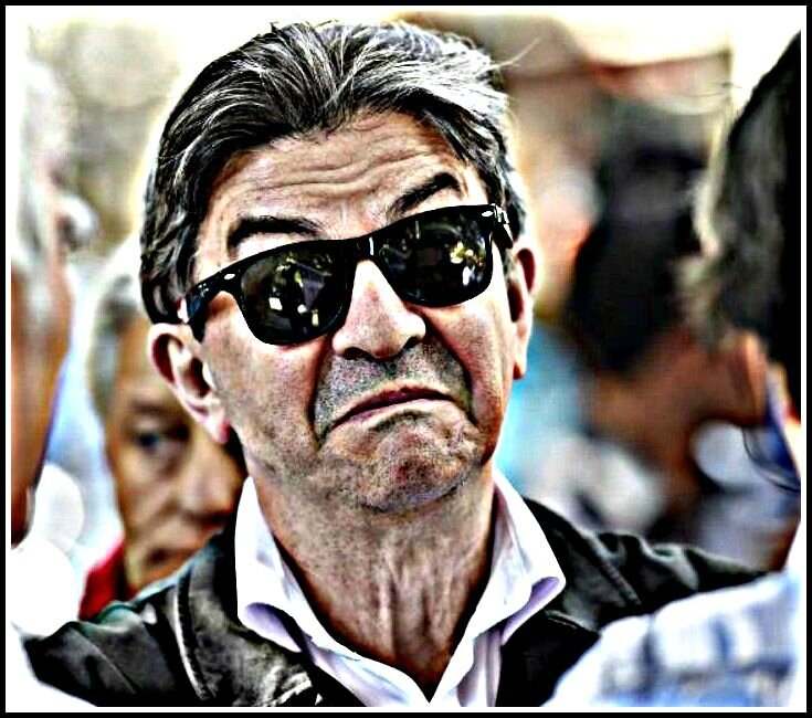 Mélenchon attaque le FN et «les gros ballots» qui votent pour lui Mélechon RayBan-