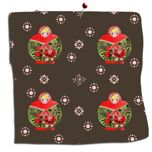 Fabric_Tissue__matriochka_brown