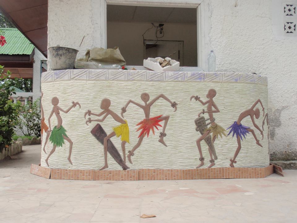 "Mon atelier de céramique à Brazzaville"