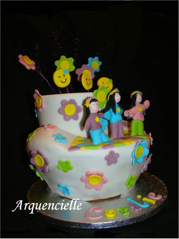 Hippie Flower power, smiley, années 70, disco 70718546