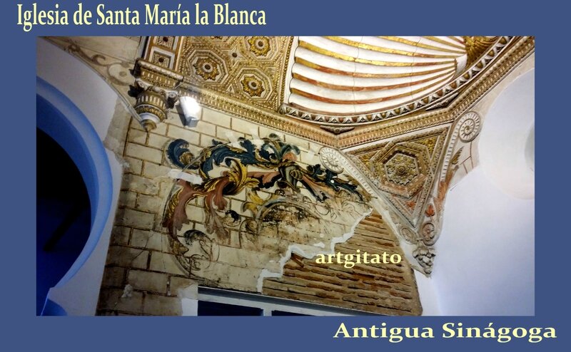 Toledo Santa Maria la Blanca Antigua Sinagoga Synagogue Antique Artgitato 9