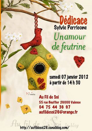 Invitation dédicace Sylvie Perricone