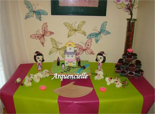 Pagode temple Japonais Kokeshi Chinois Kawaii 59683676_m
