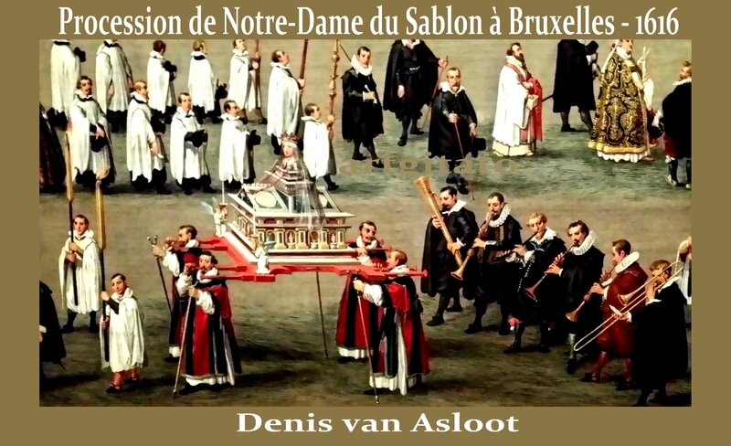 Denis van Asloot 1616 Procession de Notre-Dame du Sablon Artgitato 8