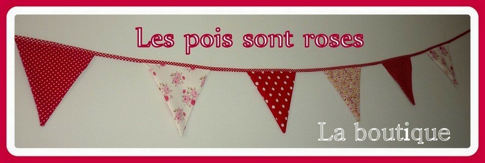 Les pois sont roses "la boutique"