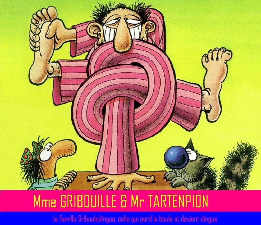 Mme Gribouille & Mr Tartenpion