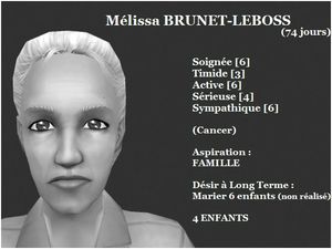 Mlissa BRUNET-LEBOSS