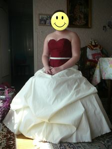 robe corset mariée - essai