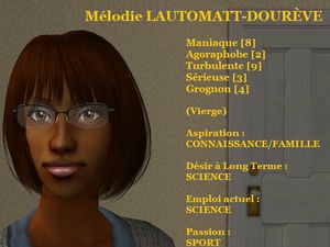 Mlodie LAUTOMATT-DOUREVE