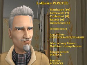 Lothaire PIPETTE