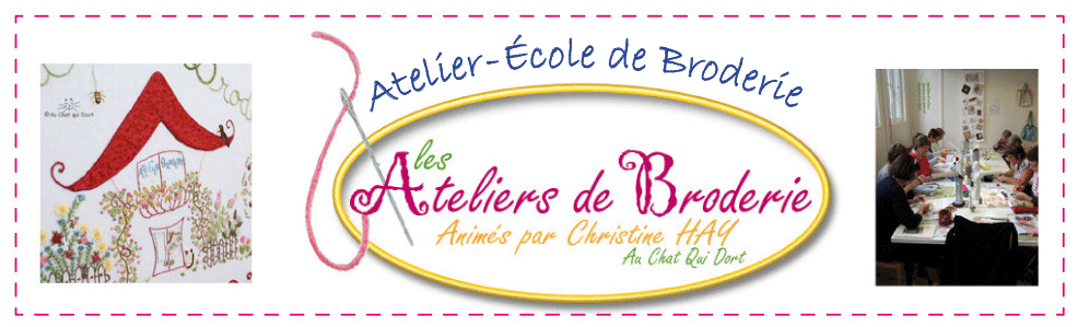 Atelier Broderie de Christine HAY (Au Chat Qui Dort)