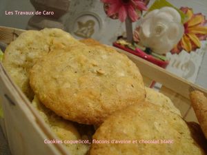 cookies coquelicot, avoine et choco blanc 2