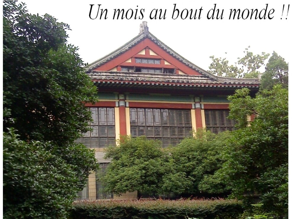 Un mois en Chine