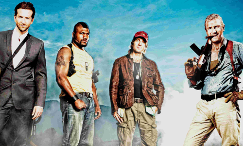 Bradley Cooper, Quinton Jackson, Sharlto Copley et Liam Neeson