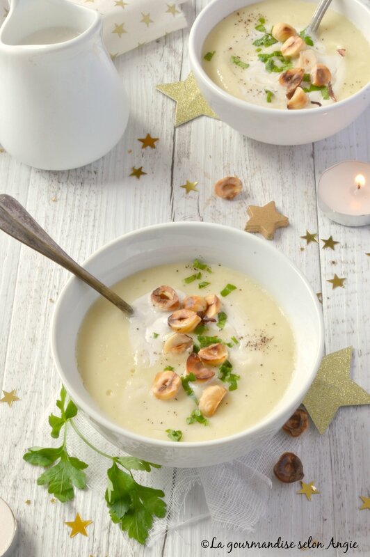 velouté panais aux noisettes grillées noël vegan 1