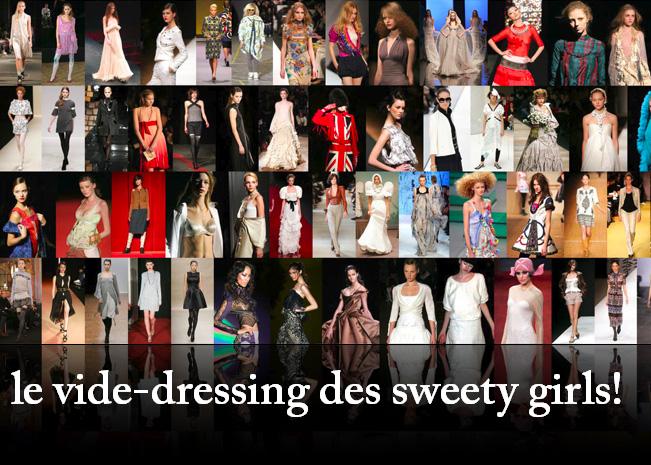 le vide-dressing des sweety girls