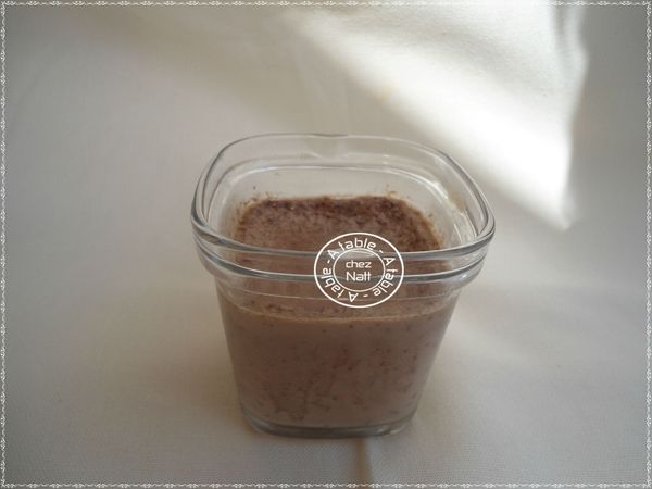 petits pots de crème au nutella