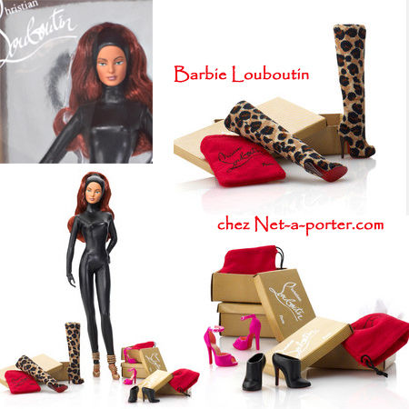 Barbie et ses chaussures Christian Louboutin