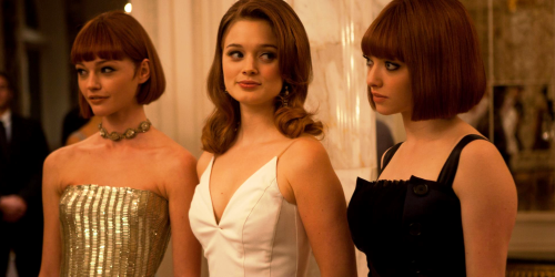 Sasha Pivovarova, Bella Heathcote et Amanda Seyfried