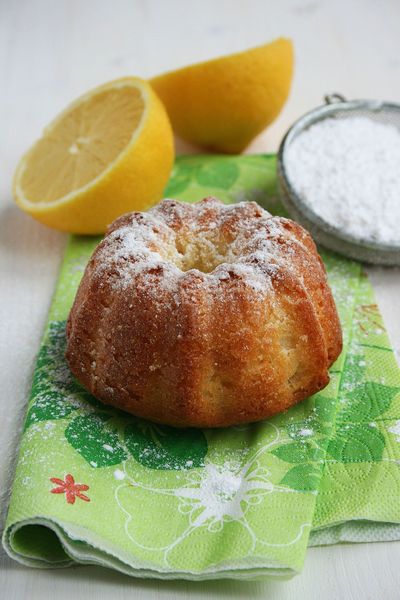 Mini cake au citron et huile d’olive Mini cake au citron et huile d’olive