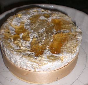 Camembert rôti au miel - Bouquet's Blog