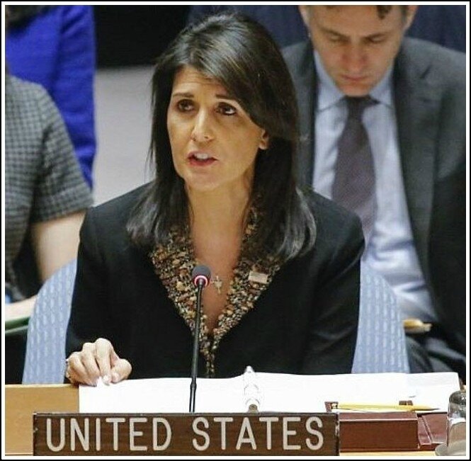 Les Etats-Unis annoncent une réduction du budget de l'Onu Nikki Haley