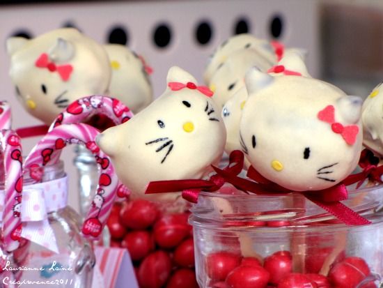 hello kitty cake pops recipe