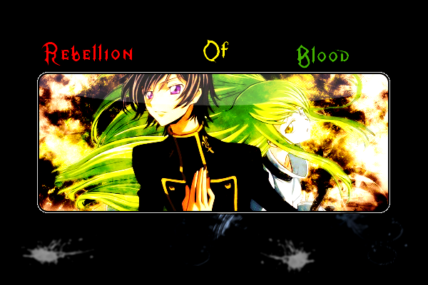 Rebellion Of Blood .