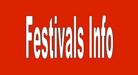 Festivals Info