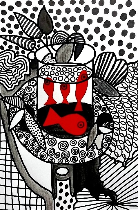 254_Noir et blanc_Du graphisme avec Matisse (46B)