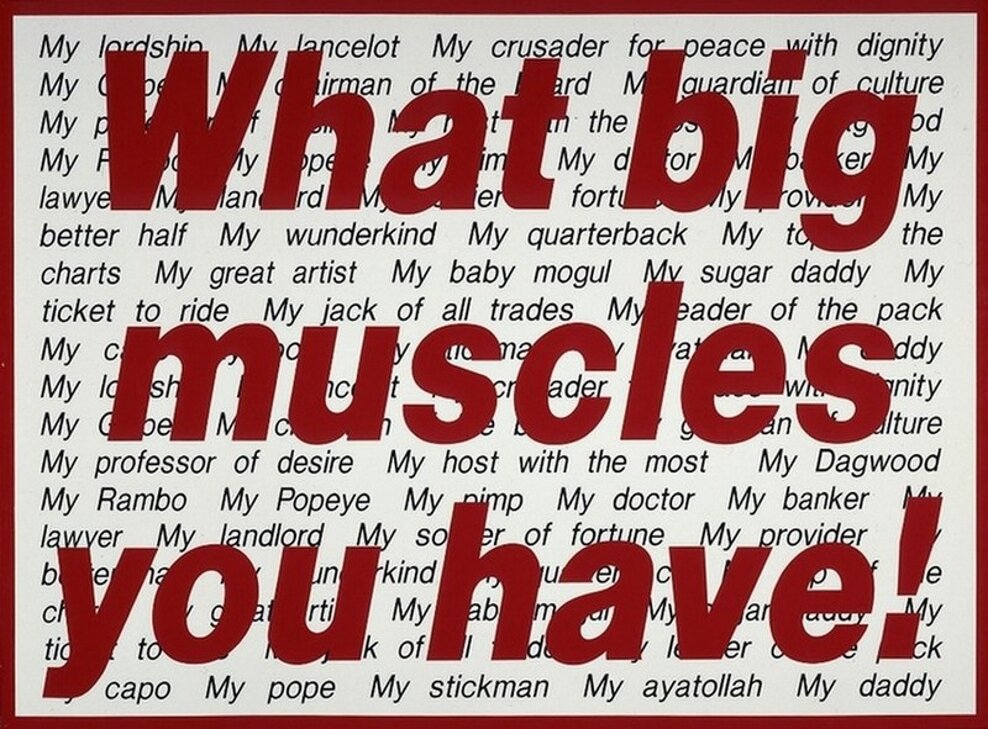 What big muscles you have!