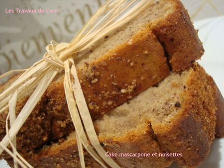 cake mascarpone et noisettes 1