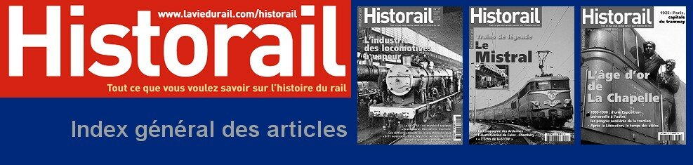 Index général des articles d'Historail