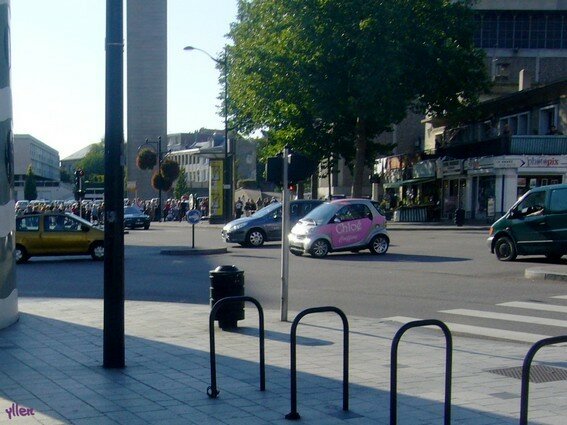 Sophie Marceau et Robert Hossein en tournage au Havre... 6958825