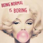 Marilyn-Monroe-quote-about-normal-people