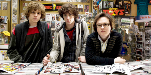 Evan Peters, Aaron Johson et Clark Duke