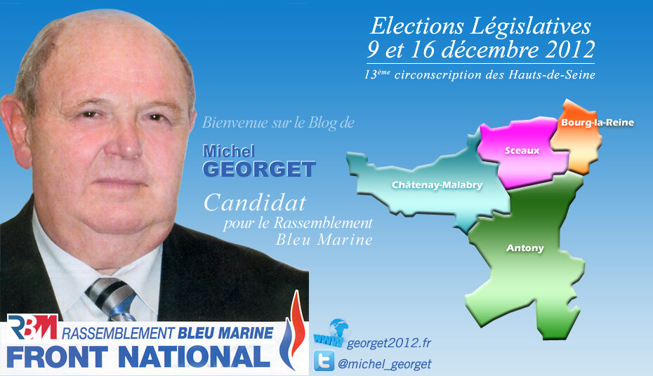 Blog de campagne de Michel Georget.